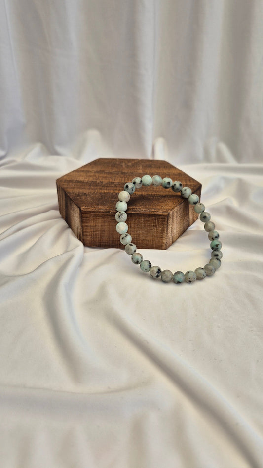 Kiwi jaspis Armband - Verschillende Maten
