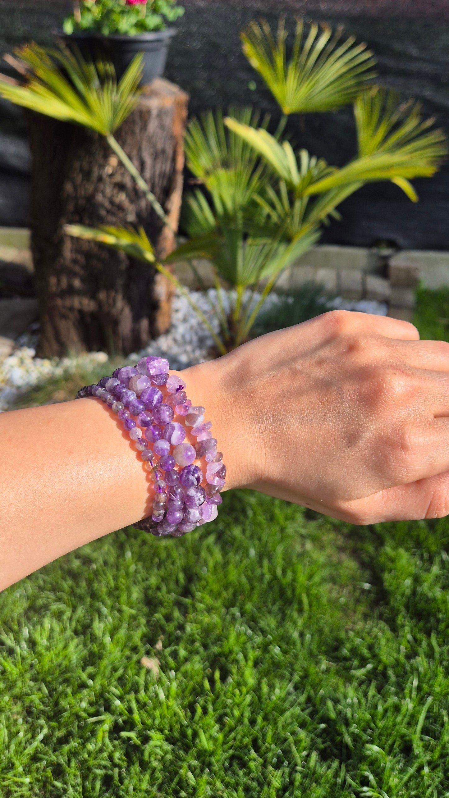 Amethist Armband - Verschillende Maten