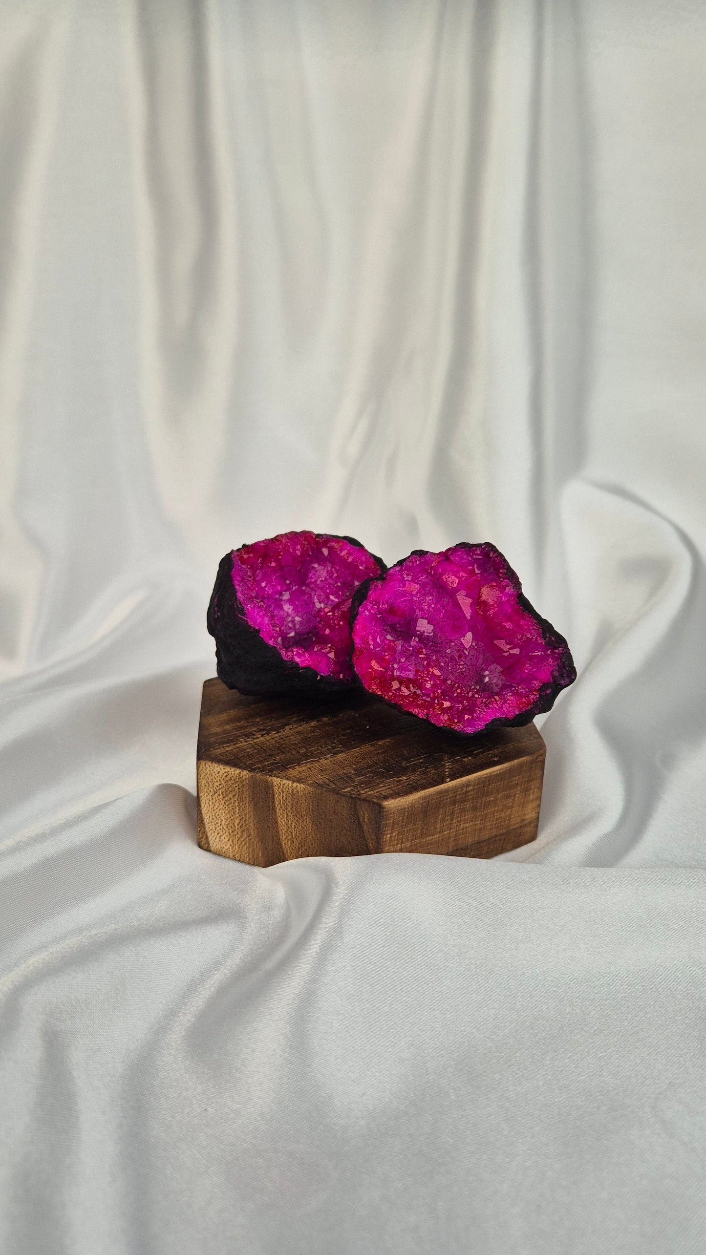 Donker Roze Kwarts Geode