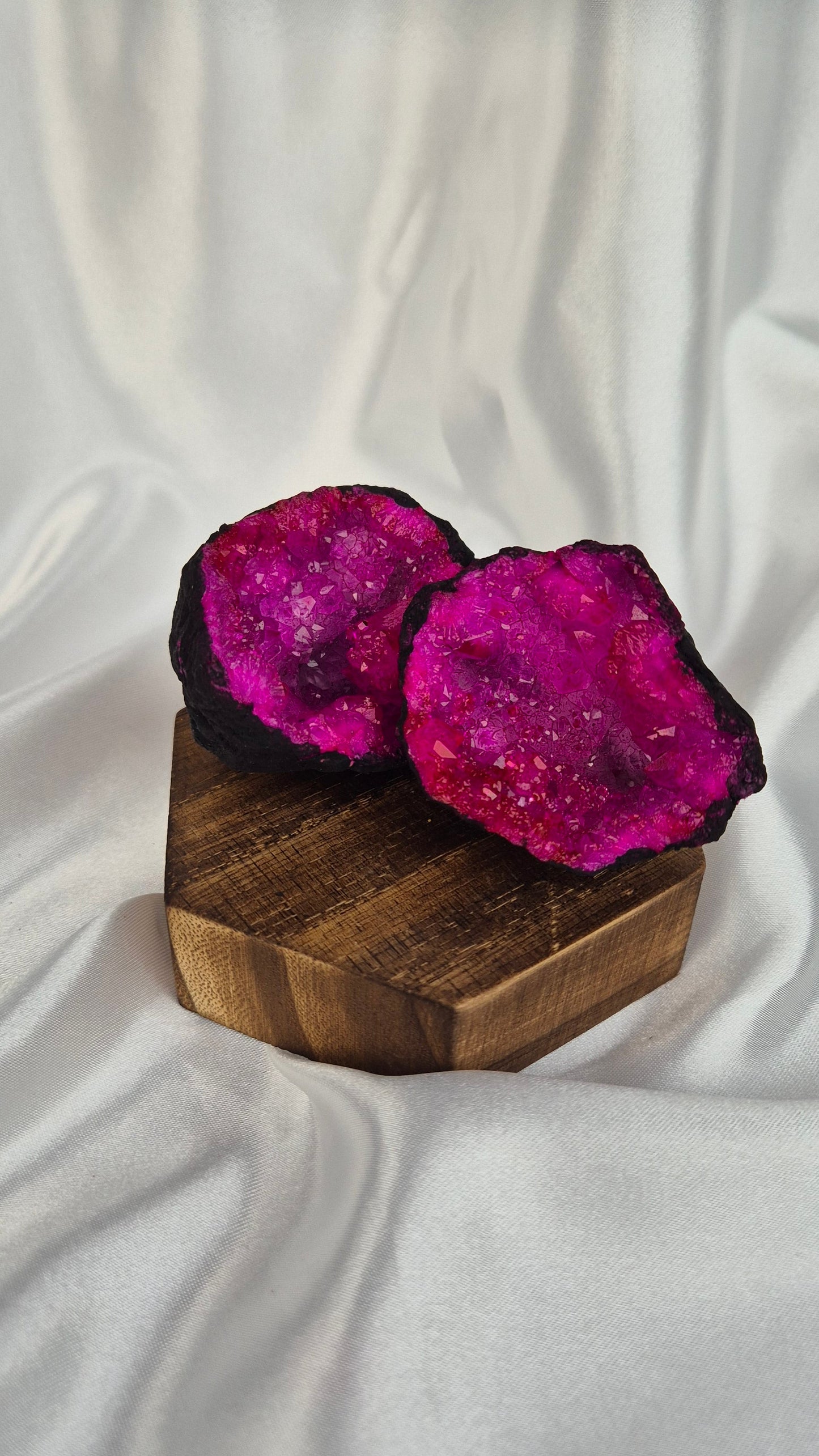 Donker Roze Kwarts Geode