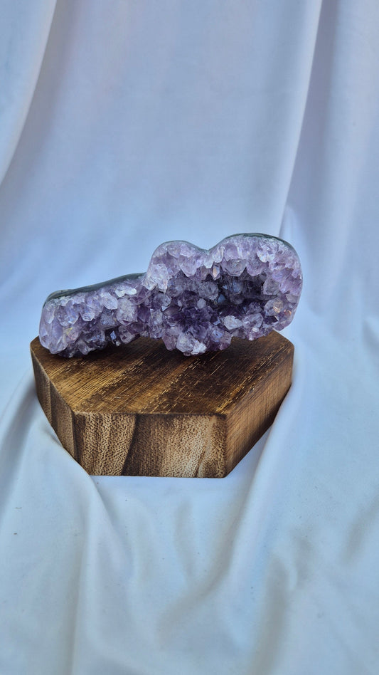 Améthyste, forme guitare