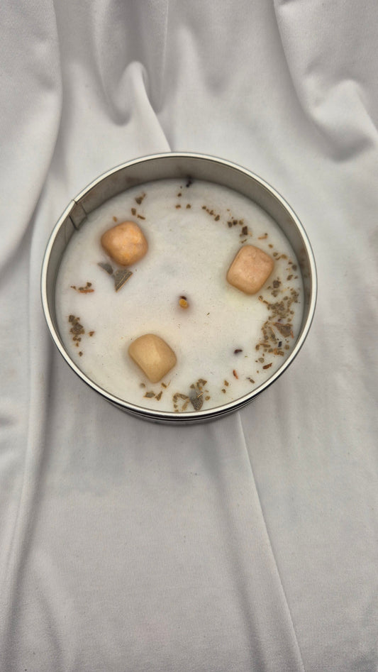 Aromatherapie Kaars met Maansteen