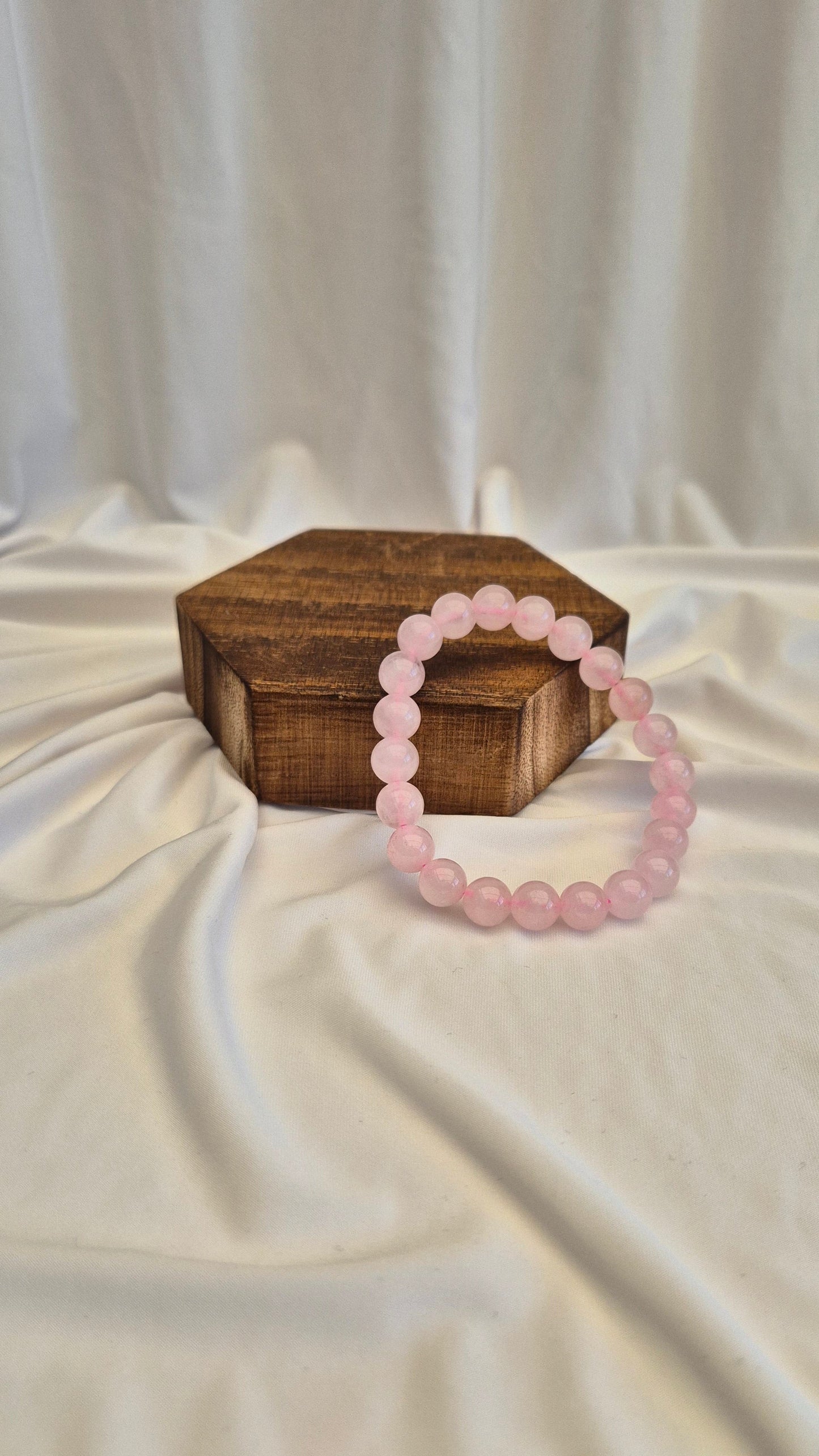 Rozenkwarts Armband - Verschillende Maten